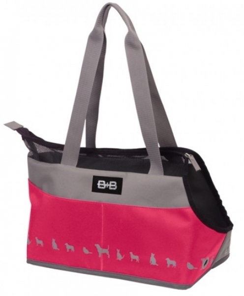hundetasche pink nylon waschbar leicht Chihuahua