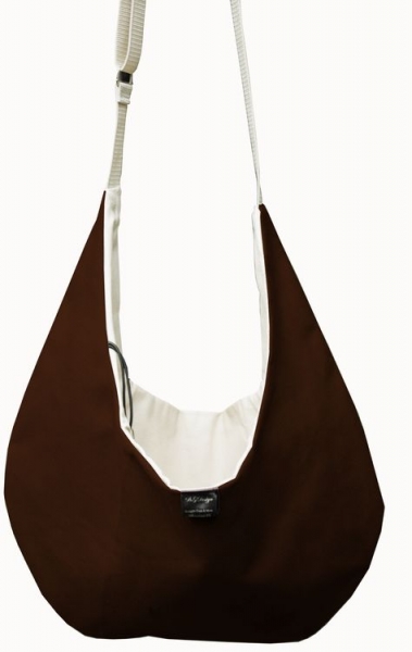Pouch Bag Bauchtasche braun alle Hände frei