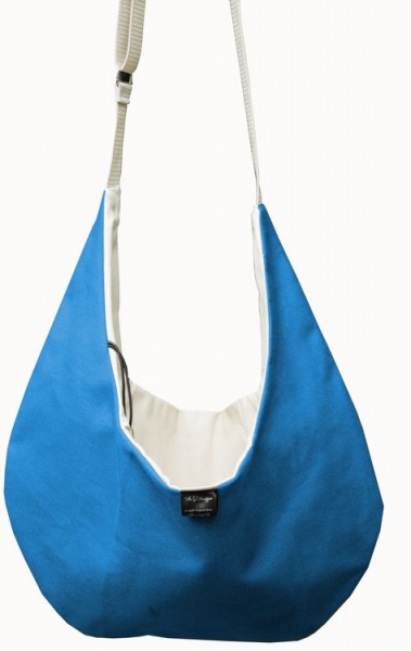 Pouch Bag Bauchtasche aquablue alle Hände frei