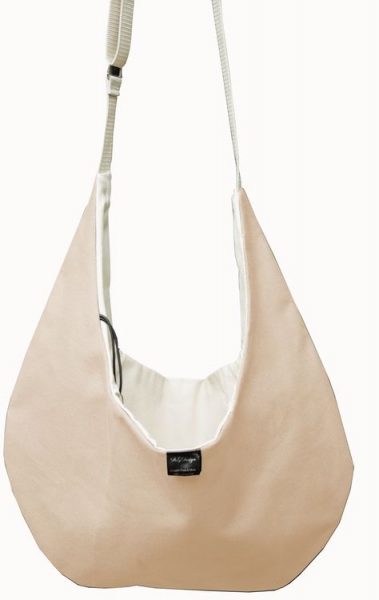 Pouch Bag Bauchtasche beige alle Hände frei